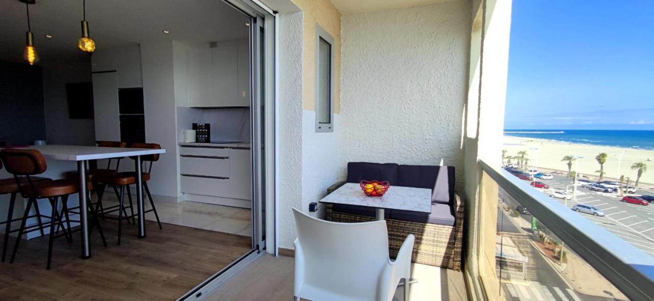 Belle Vue Mer Canet Plage Acces Piscine Couverte Et Chauffee Екстер'єр фото