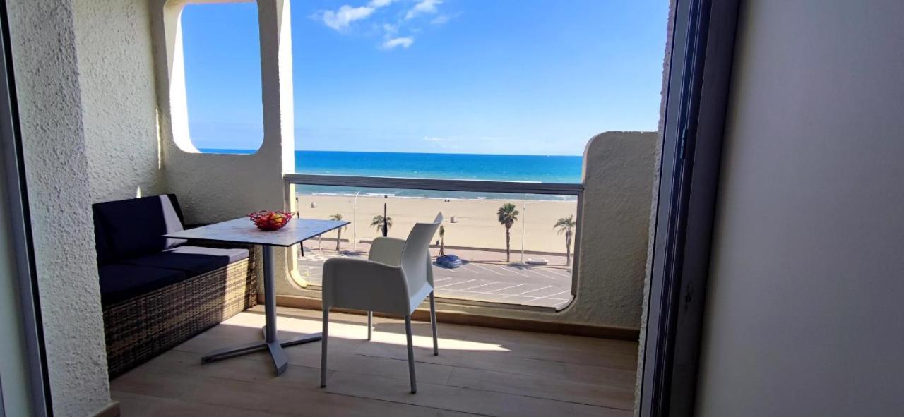 Belle Vue Mer Canet Plage Acces Piscine Couverte Et Chauffee Екстер'єр фото